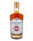 Bergslagens No 1 Two Hearts 8 år Svensk Single Malt Whisky 50 cl 48%